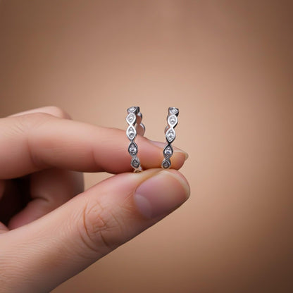 Silver Eternity Toe Rings