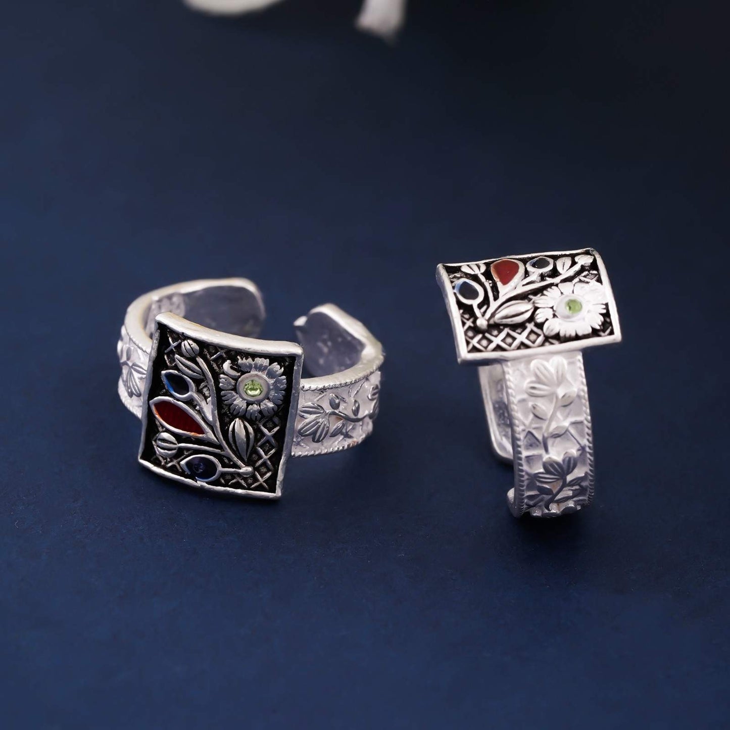 Bichua Jewellery Anuradha Art Jewellery Antique Silver Tone