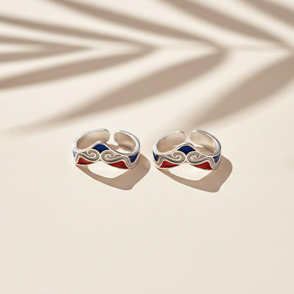 Silver Fancy Toe Ring for Women