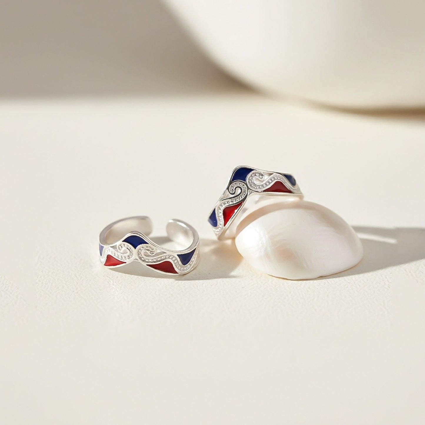 Silver Fancy Toe Ring for Women
