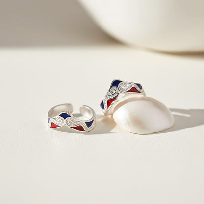 Silver Fancy Toe Ring for Women