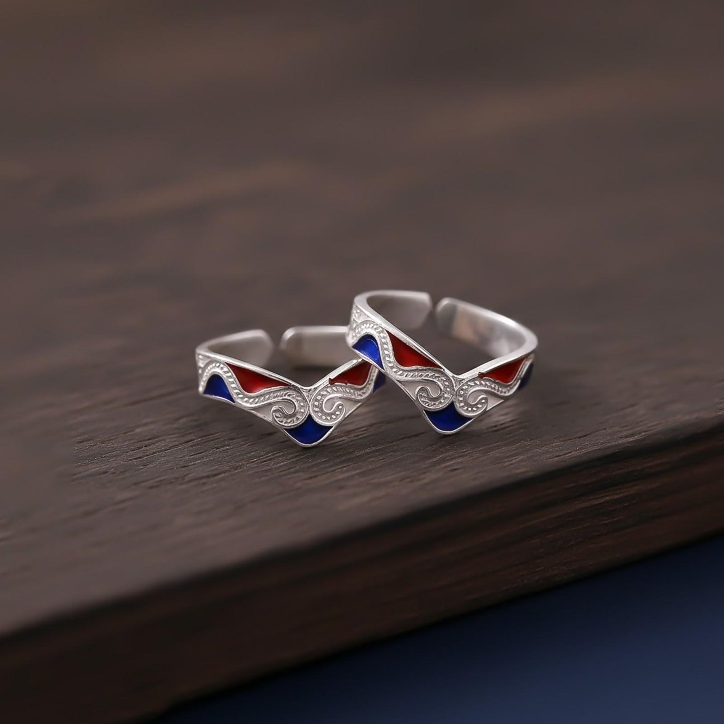 Silver Fancy Toe Ring for Women