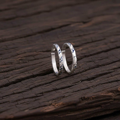 Silver Vintage Toe Rings For women