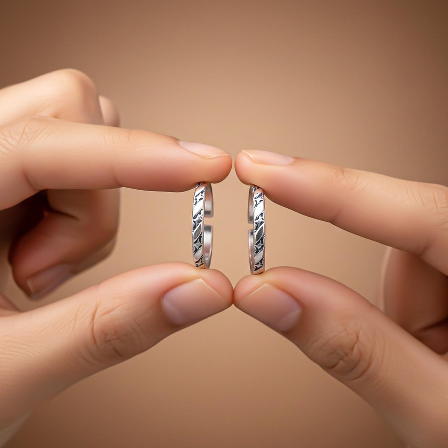 Silver Vintage Toe Rings For women