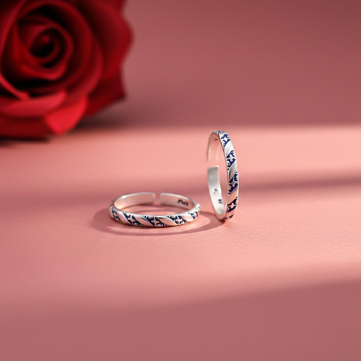 Silver Vintage Toe Rings For women