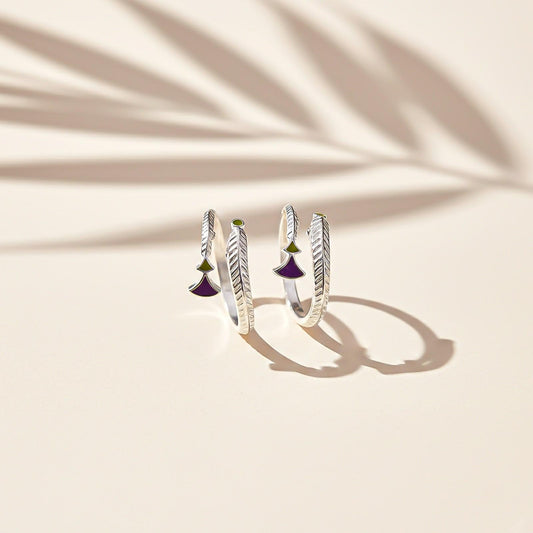 Silver Owning My Clumsy Nature Toe Rings